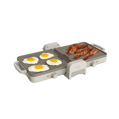 Bella Fold and Store Dual Temp Griddle Oatmilk