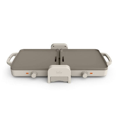 Bella Fold and Store Dual Temp Griddle Oatmilk